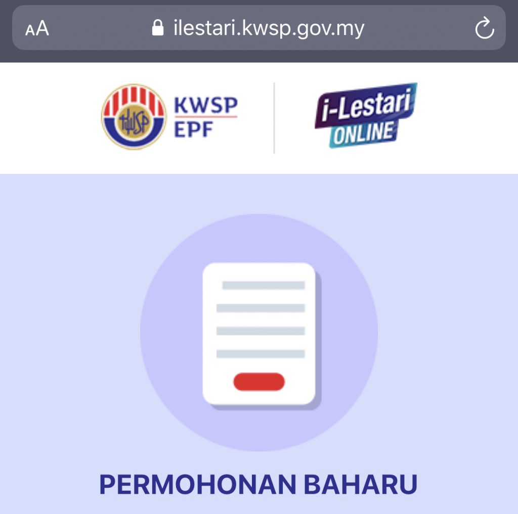 Permohonan i-Lestrai tanpa i-Akaun