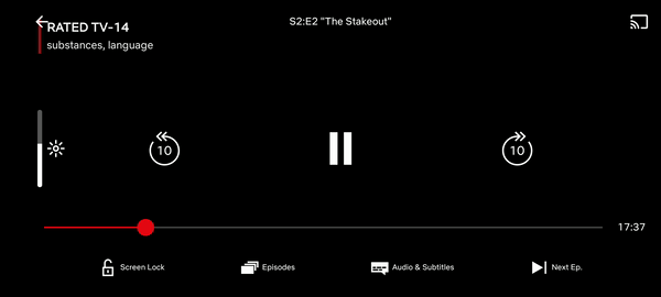Screen Lock Netflix