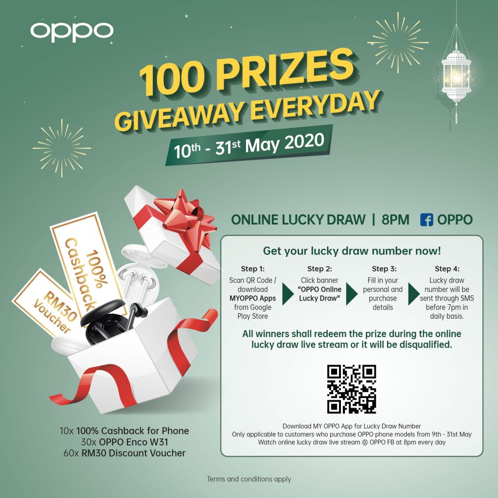 OPPO Raya Lucky Draw