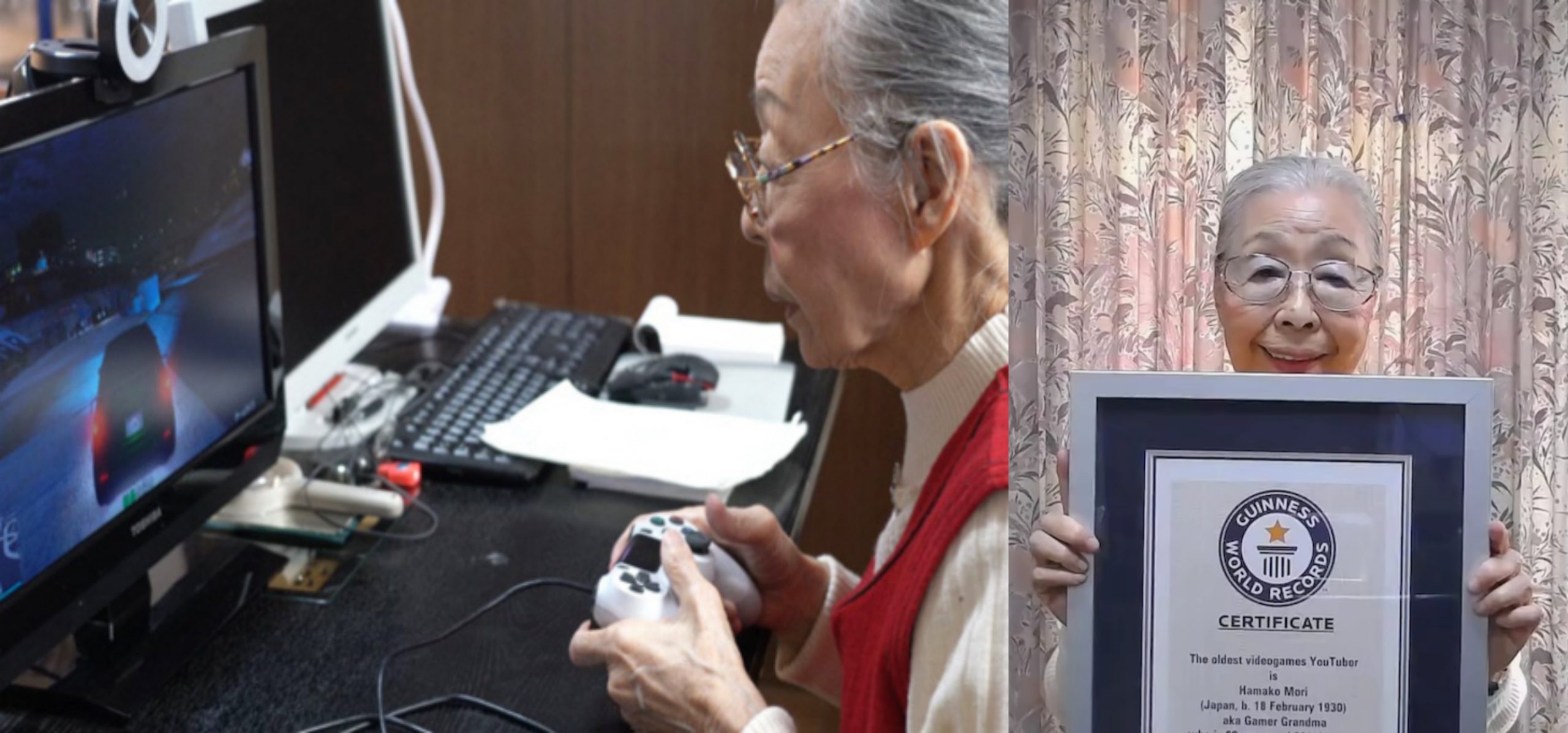 Nenek 90 Tahun Dapat Anugerah YouTuber Permainan Video Paling Tua