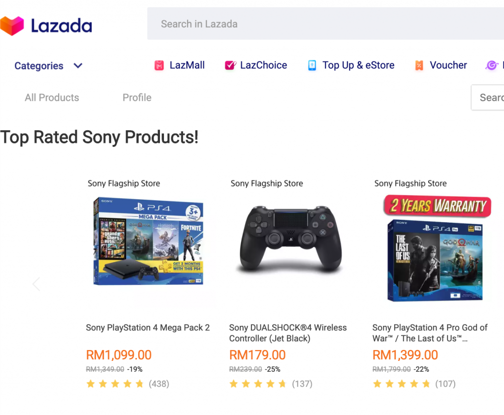 sony flagship store