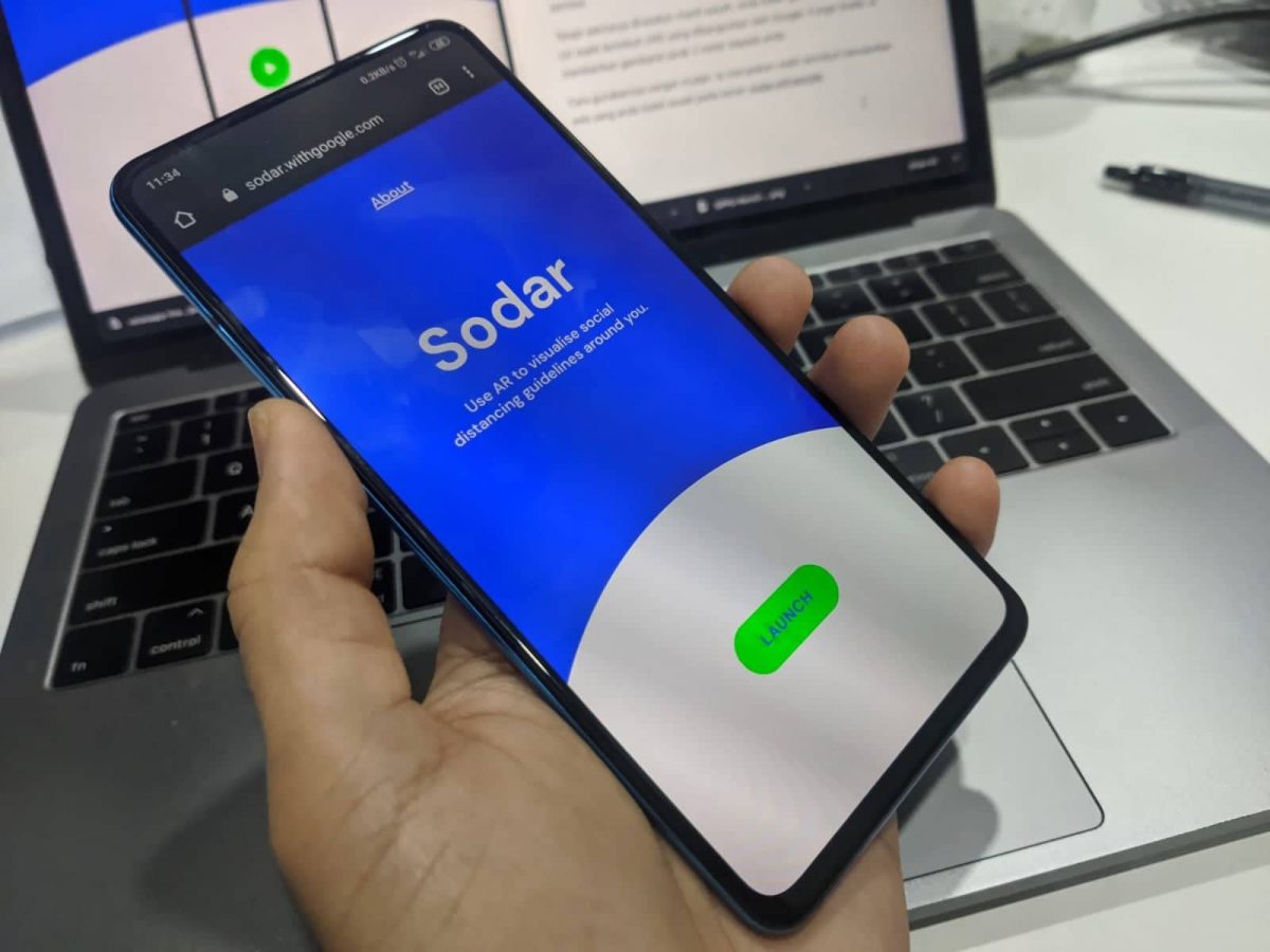 Sodar AR Boleh Bantu Anda Kekalkan Jarak Sosial