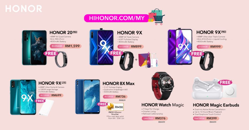 promosi HONOR Malaysia