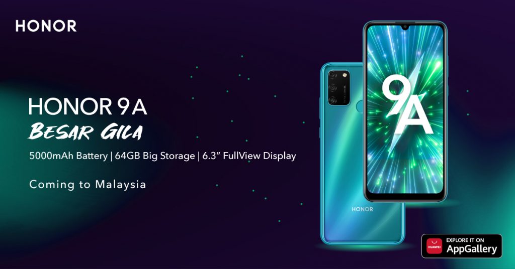 HONOR 9A Malaysia