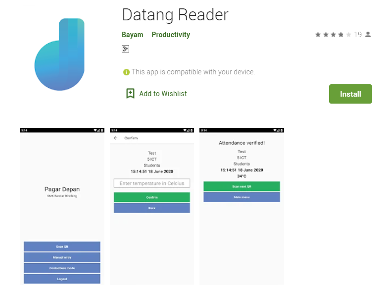 datang reader