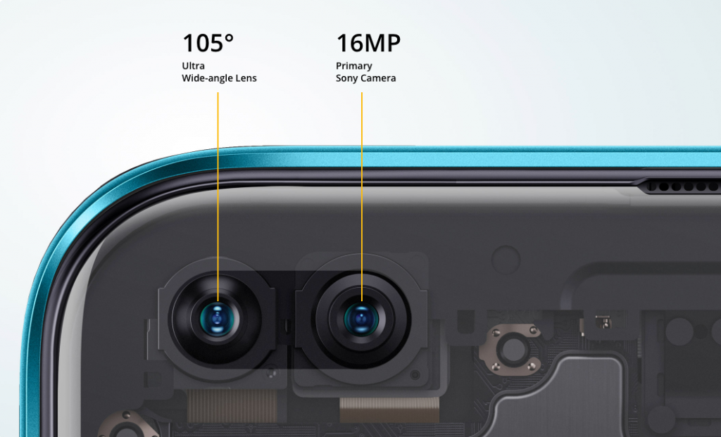 realme x3 front camera