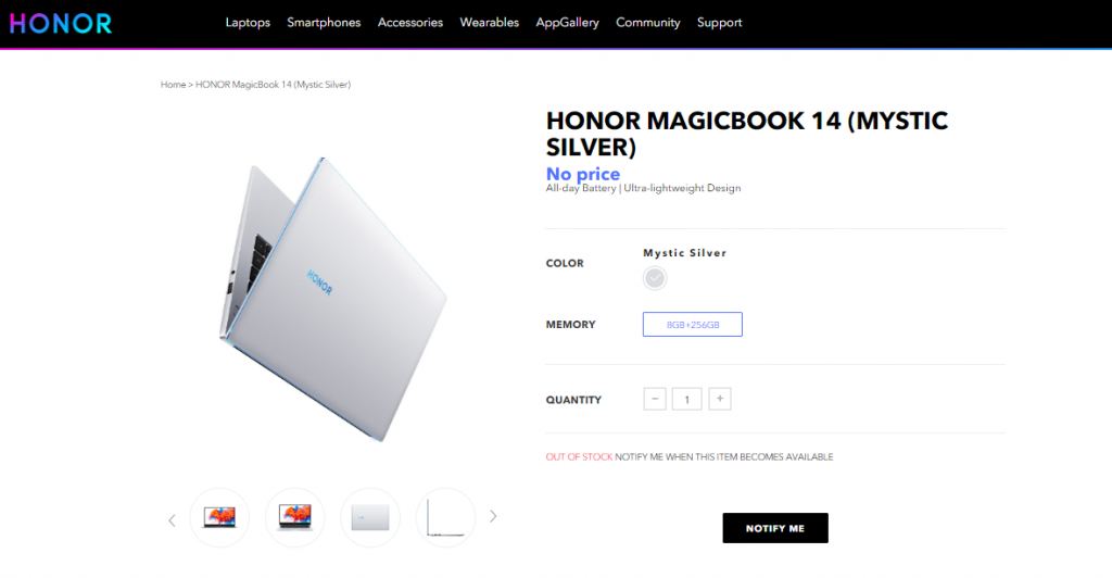 honor magicbook 14 malaysia