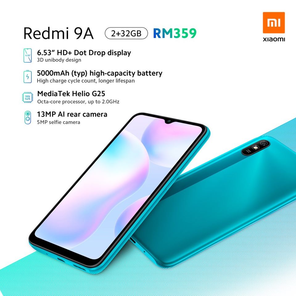 harga redmi 9a