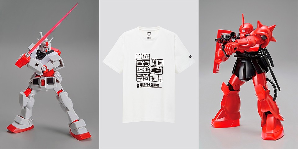 uniqlo ut model gundam gunpla