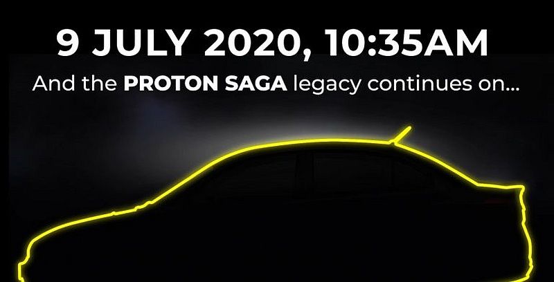 proton saga edisi hitam 9 julai