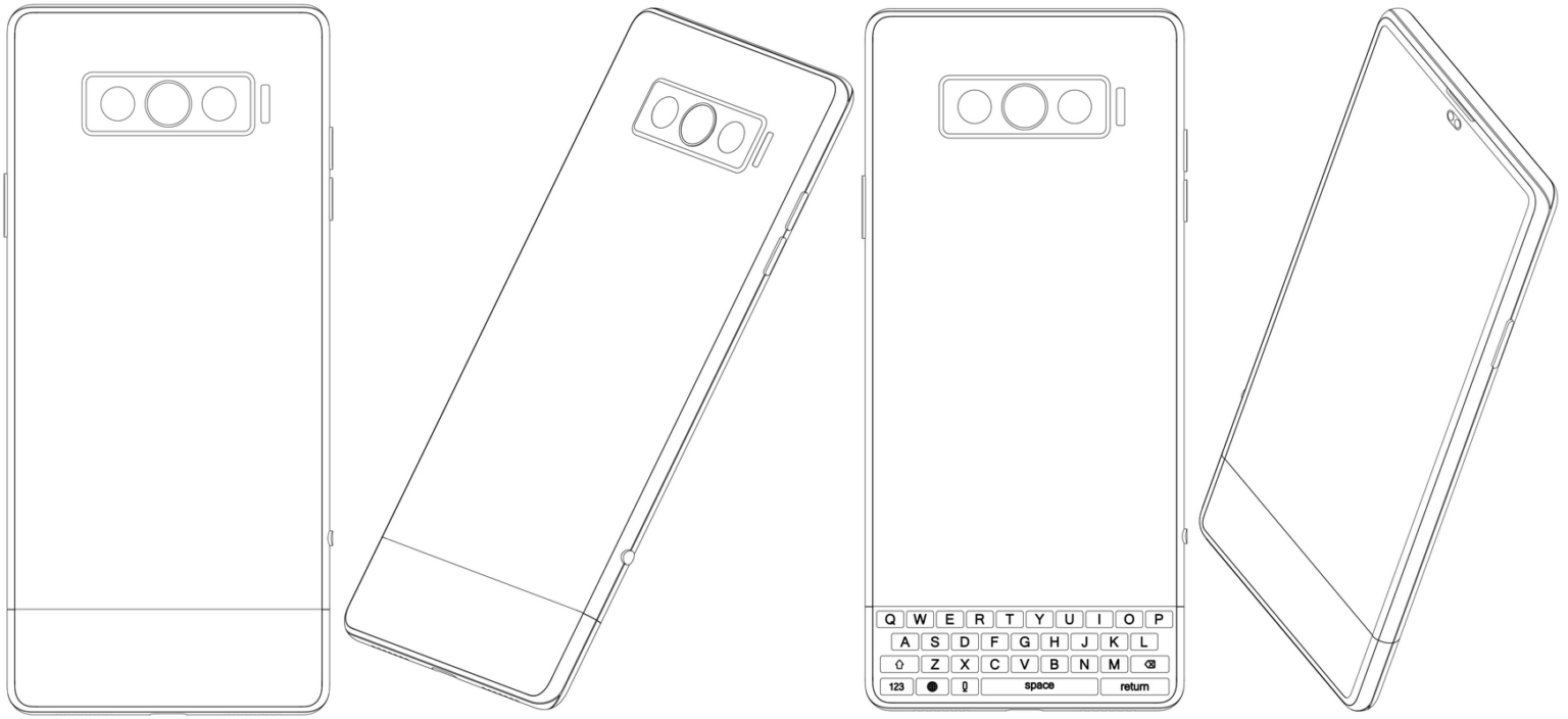 vivo Patenkan Rekaan Telefon Dengan Papan Kekunci Yang Boleh Diputar