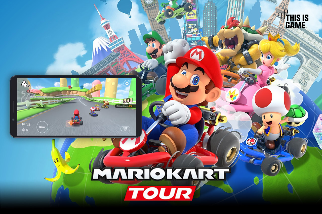 ‘Mario Kart Tour’ Kini Boleh Dimainkan Dalam Mod Landskap