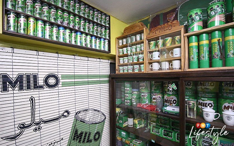 Yusof Ali Memiliki Lebih 1,000 Barangan Milo