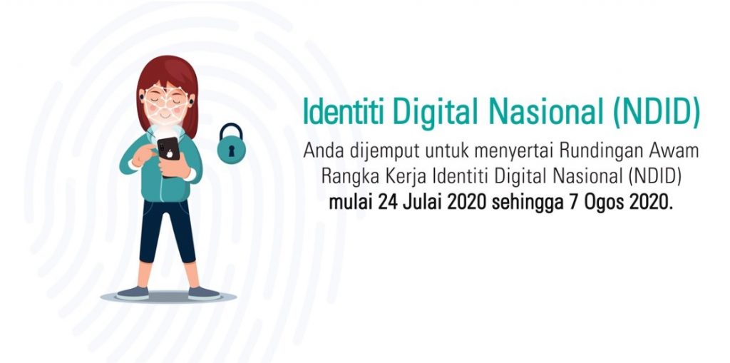 Orang Ramai Dijemput Beri Maklum Balas Mengenai Rangka Kerja Identiti Digital Nasional