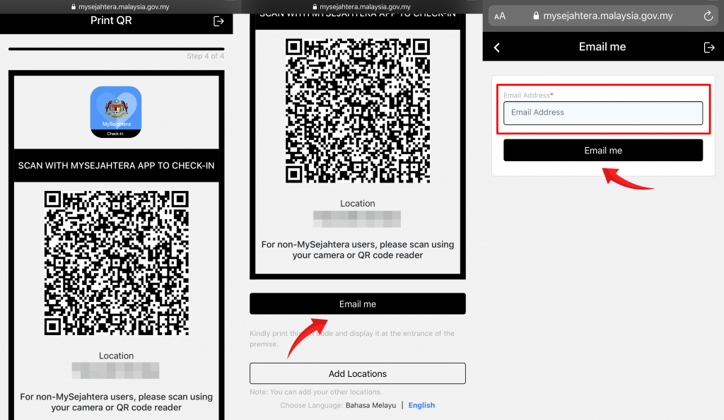 daftar qr kod mysejahtera