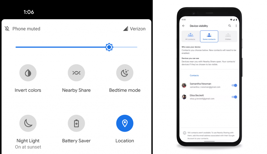 Nearby Share Google