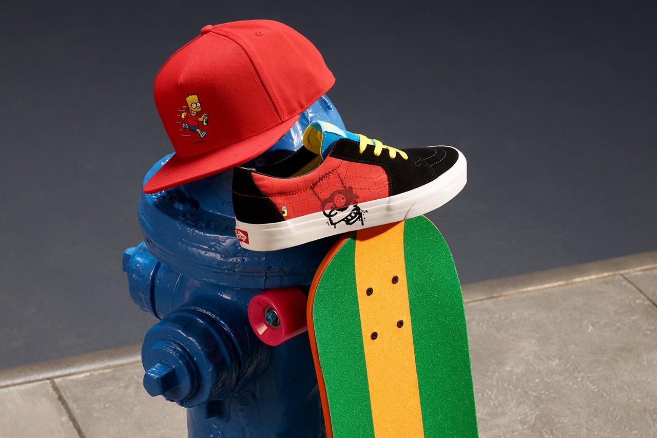 simpsons x vans