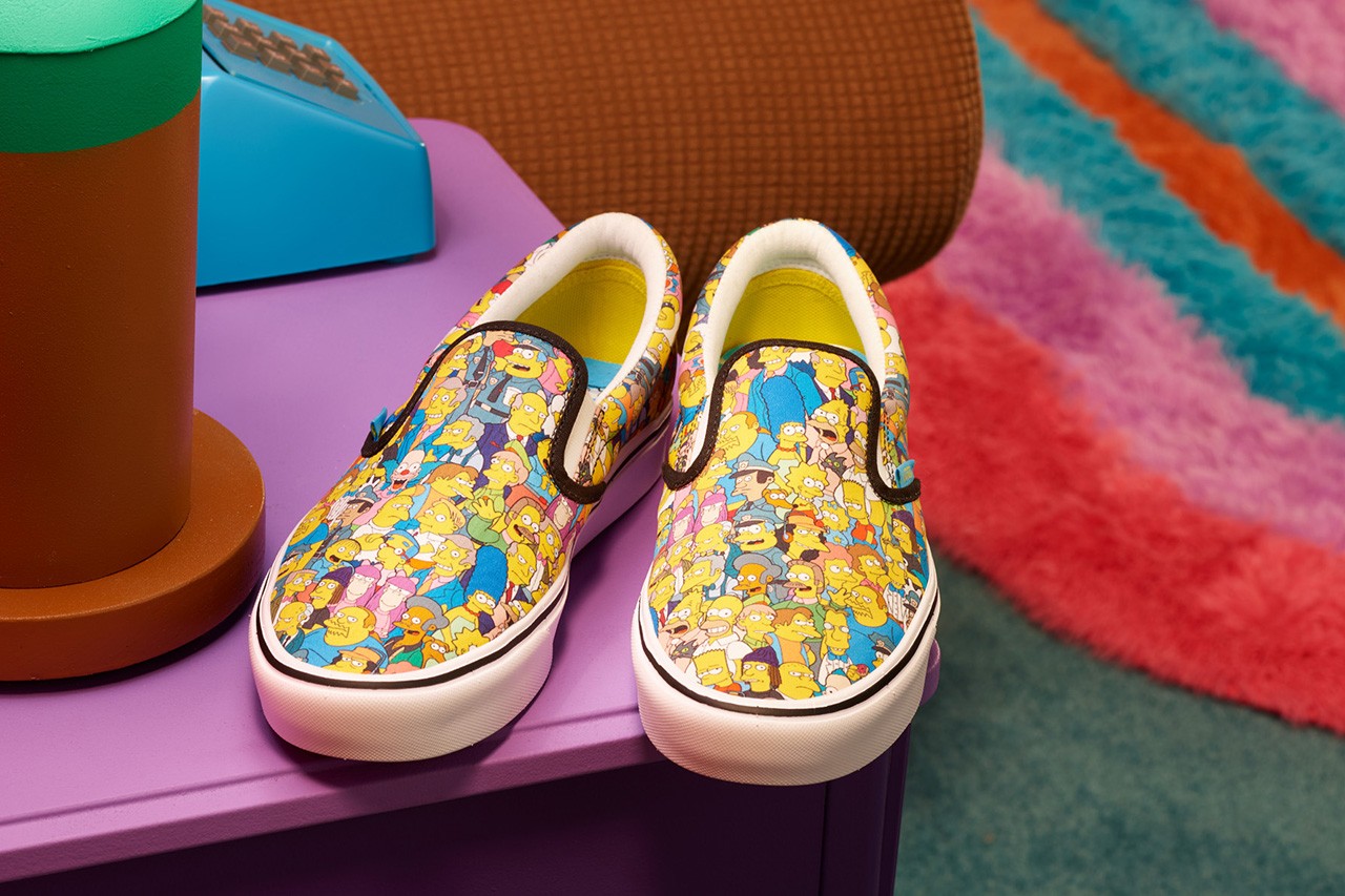 simpsons x vans