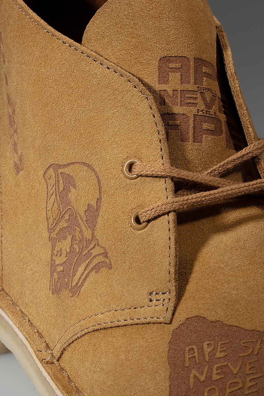 bape x clarks originals