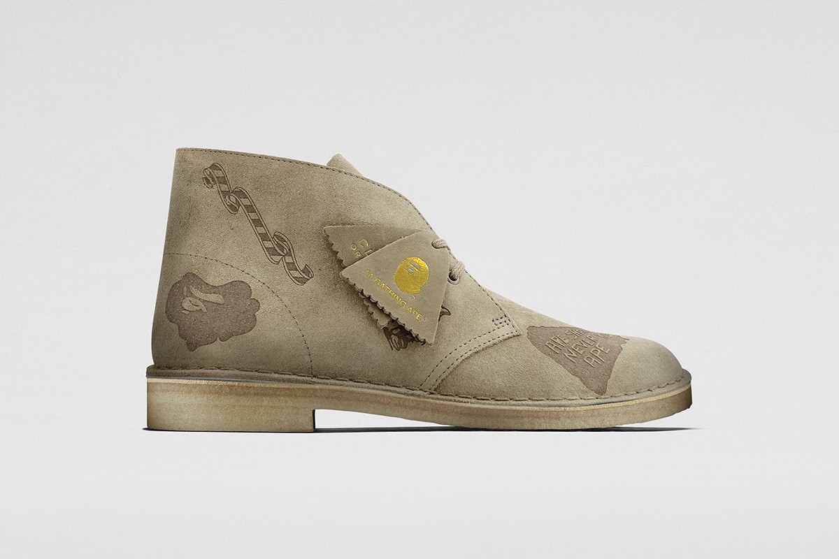 bape x clarks originals
