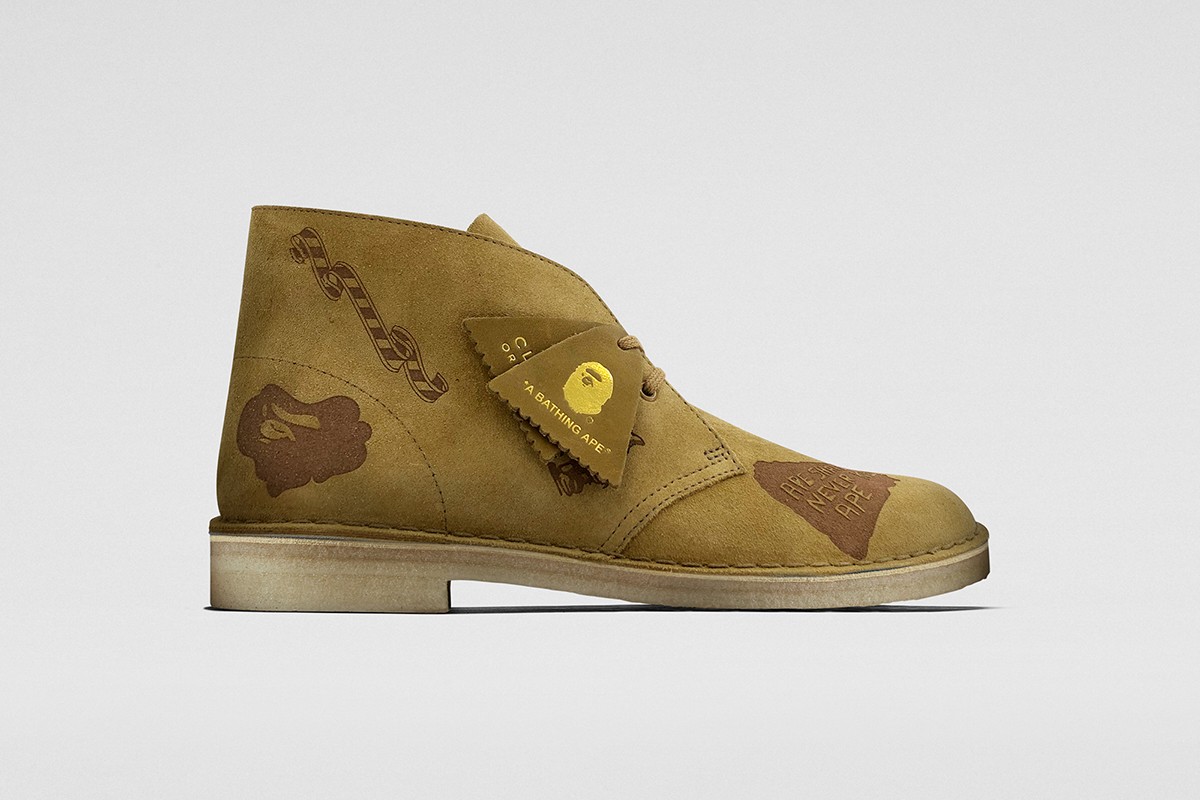 bape x clarks originals