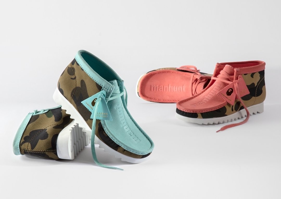 bape x clarks originals