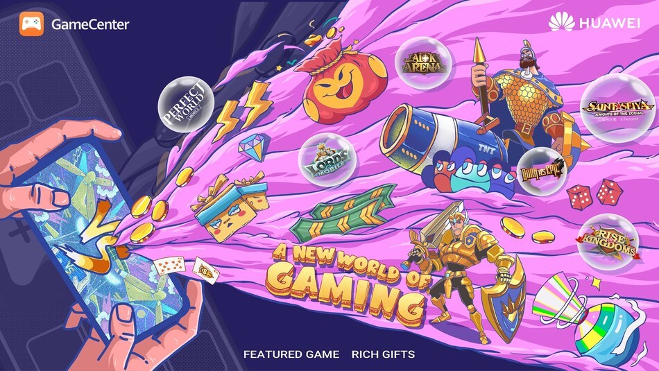 Huawei Memperkenalkan GameCenter – Hub Permainan Khas Dalam AppGallery