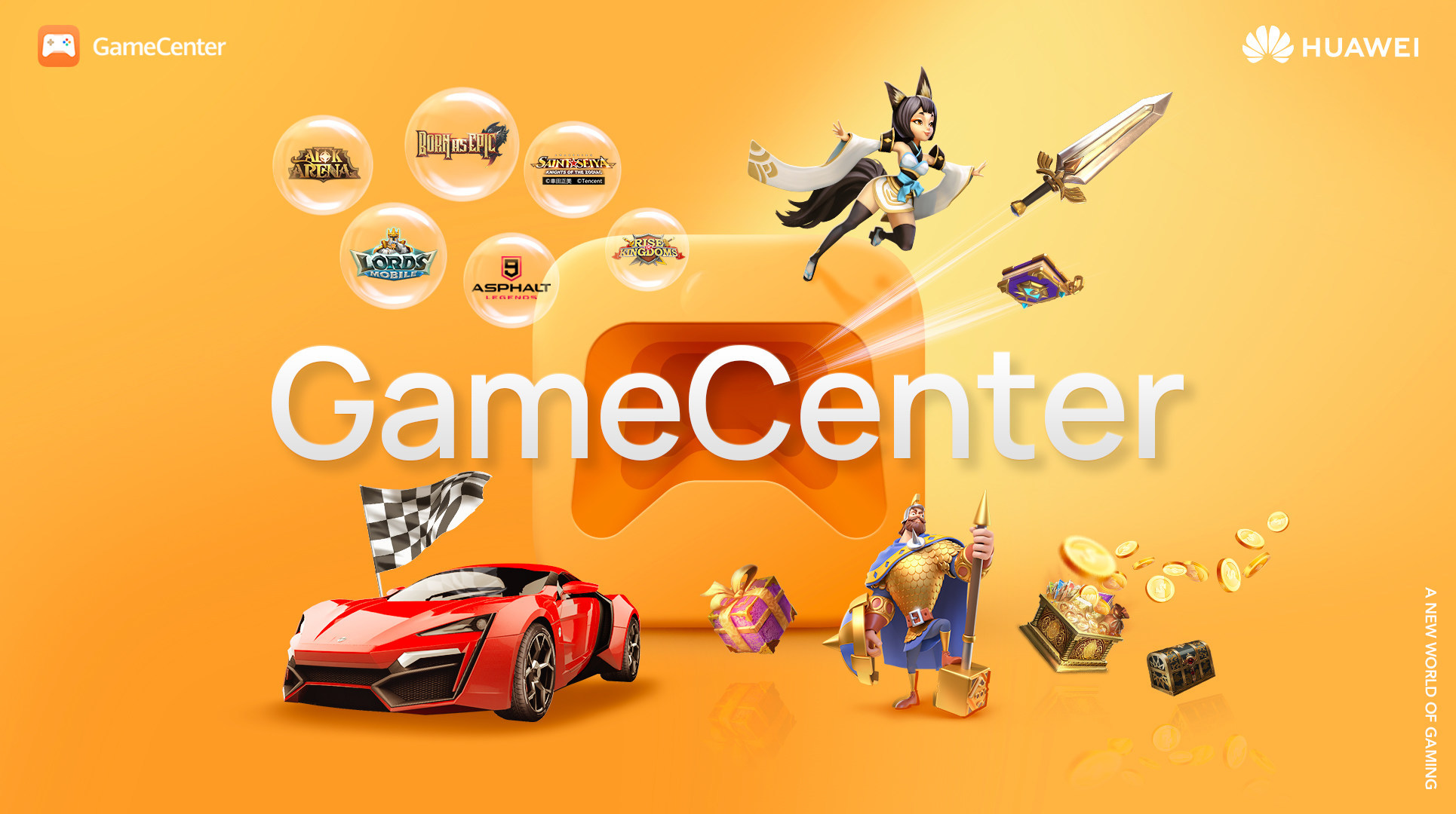 Huawei Memperkenalkan GameCenter – Hub Permainan Khas Dalam AppGallery