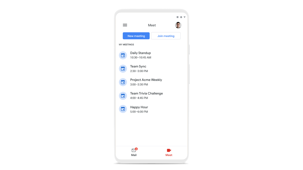 Google meet gmail