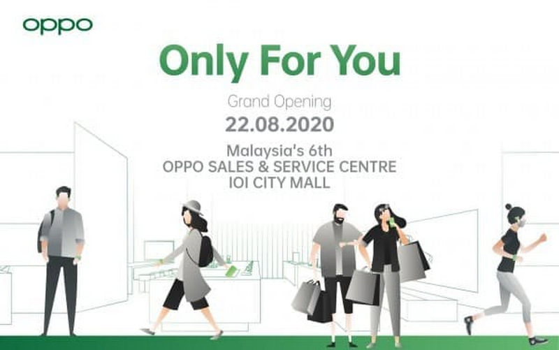 Oppo Melancarkan Pusat Penjualan Dan Perkhidmatan Terbaru Di IOI City Mall