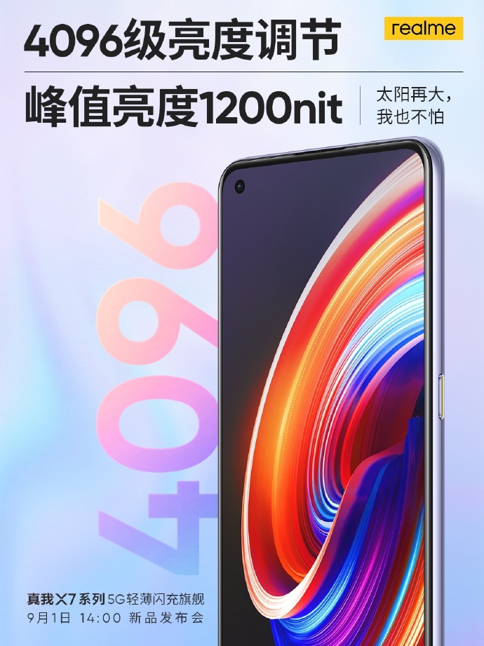 realme X7 lancar