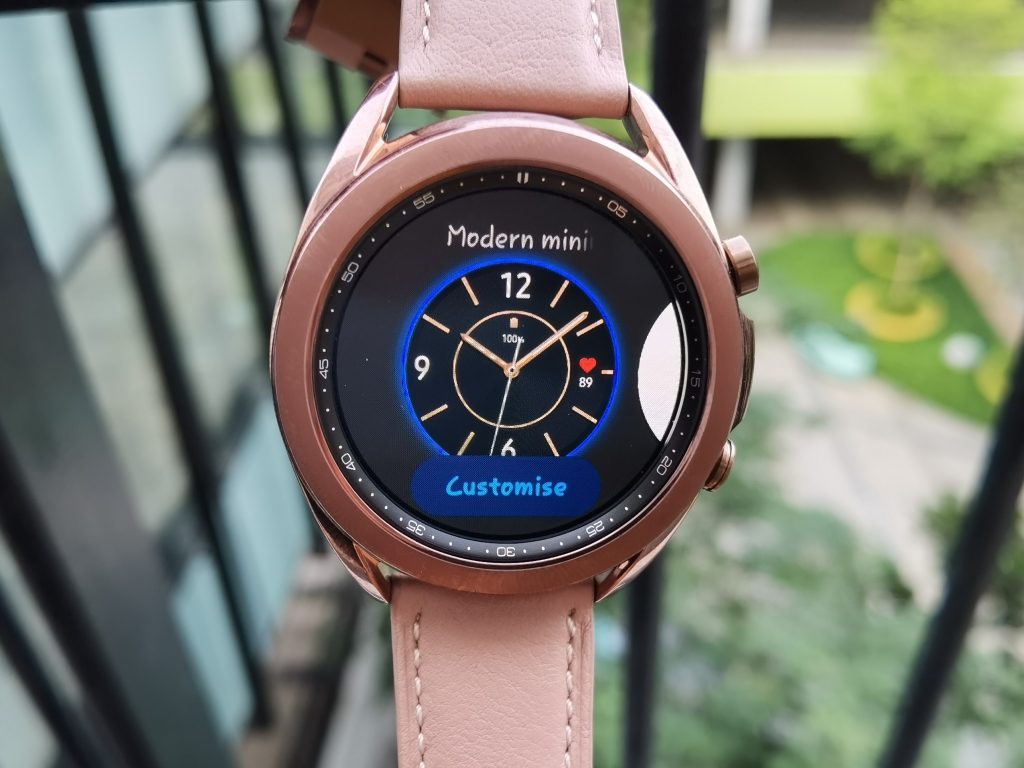 reaksi galaxy watch3