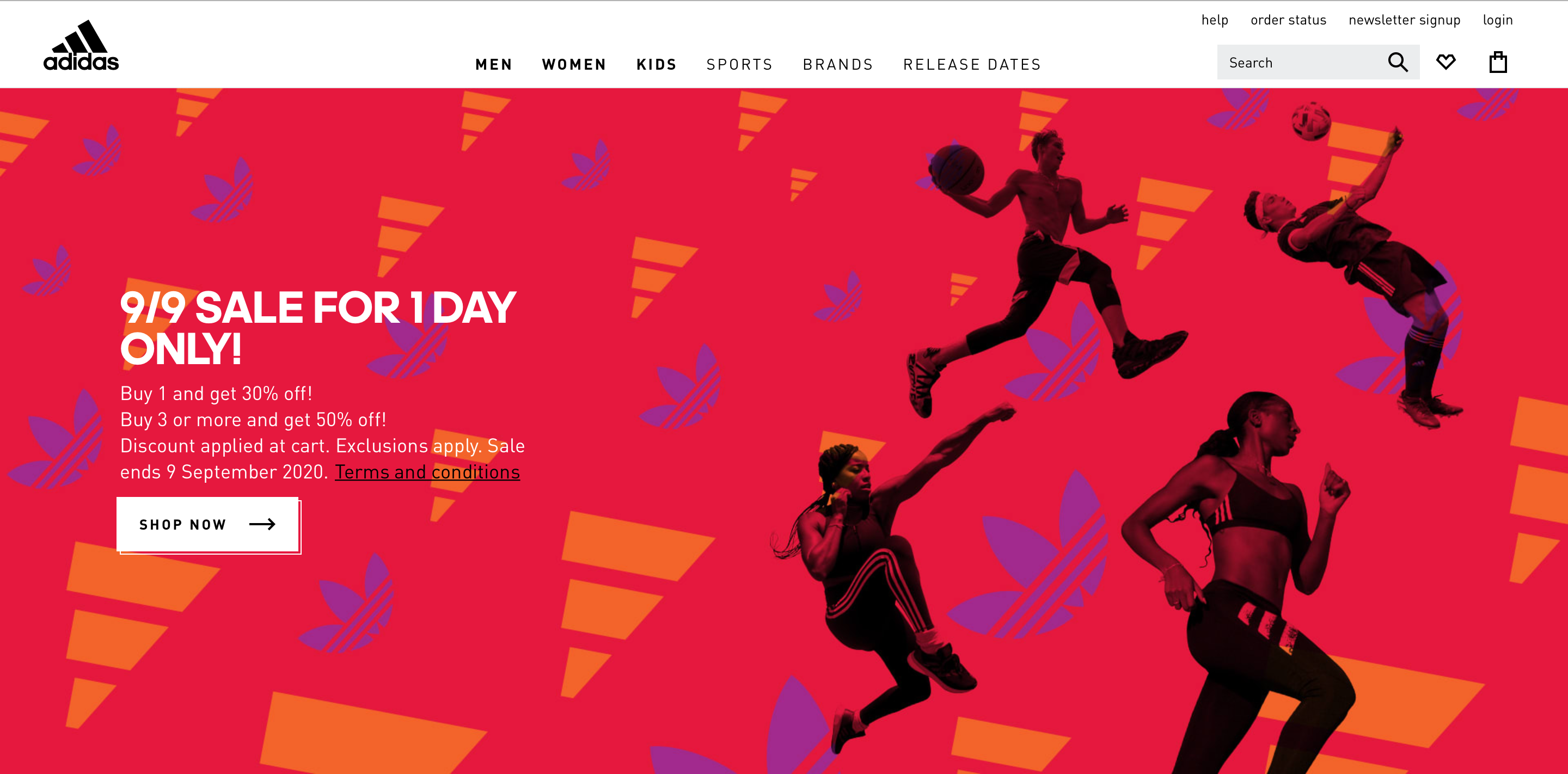 adidas 9.9 sale