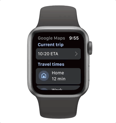 Maps untuk Apple Watch 