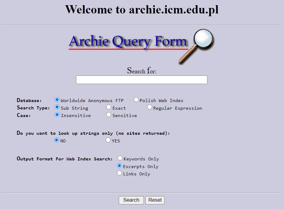 enjin carian archie