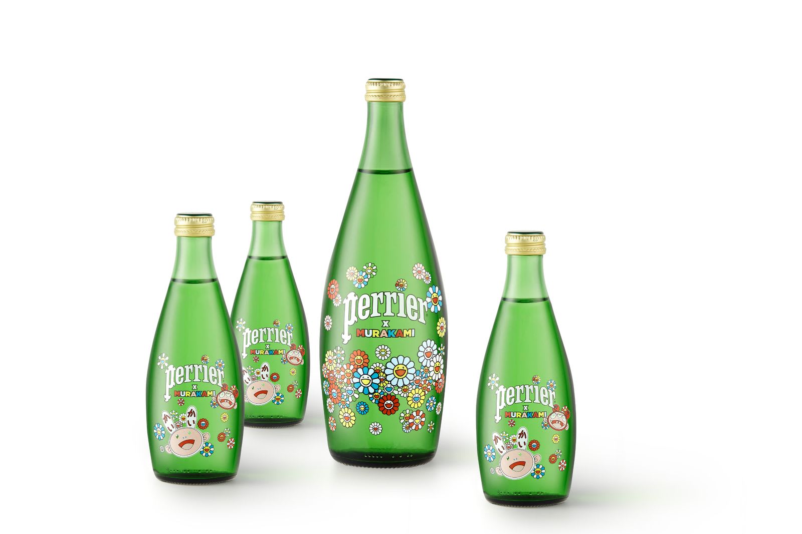 Perrier x Murakami – Botol Air Edisi Terhad Dengan Sentuhan Takashi Murakami
