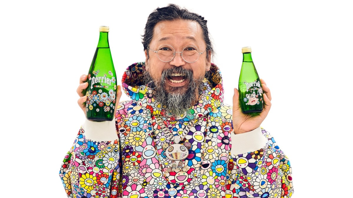 Perrier x Murakami – Botol Air Edisi Terhad Dengan Sentuhan Takashi Murakami