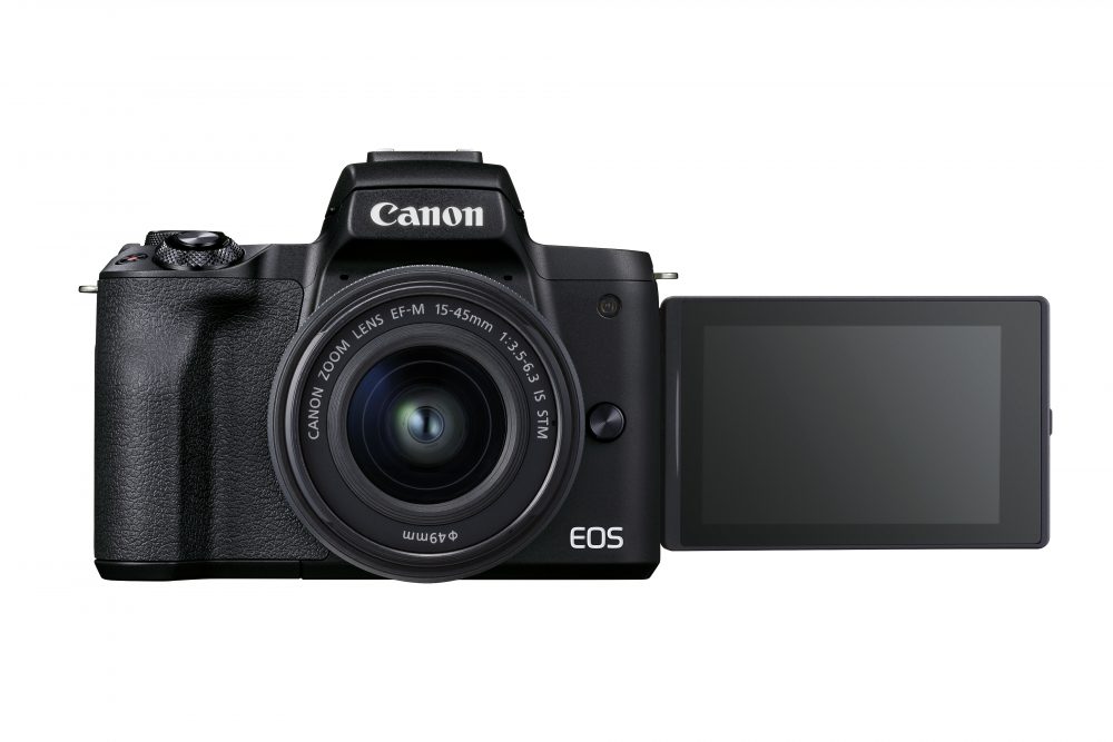 EOS M50 Mark II_Black_The Front_M15-45