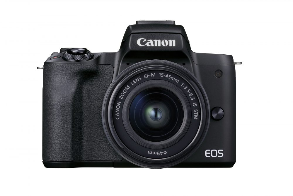 EOS M50 Mark II_Black_The Front_M15-45