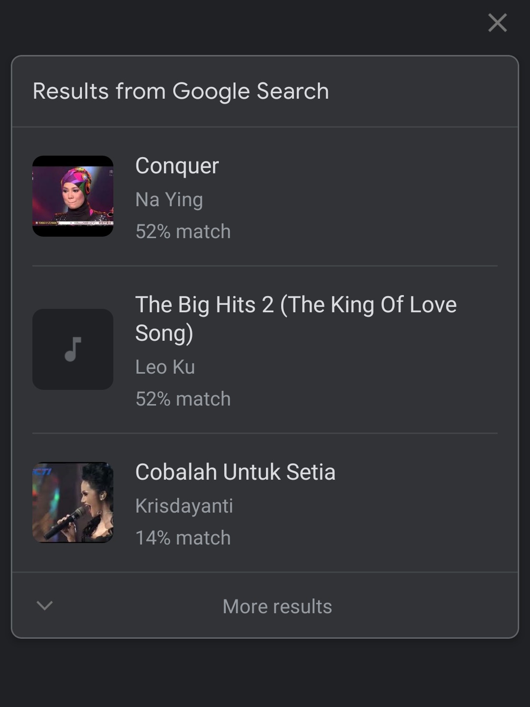 Humming Google