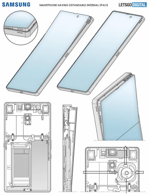 Samsung Patenkan Rekaan Paparan Skrin Pop-Out