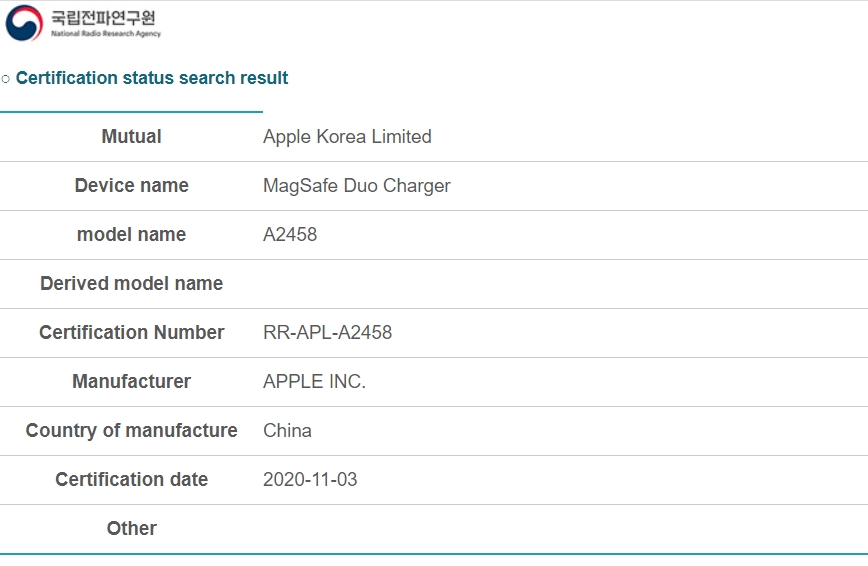 pengecasan MagSafe Duo