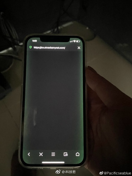 kesan hijau iPhone 12