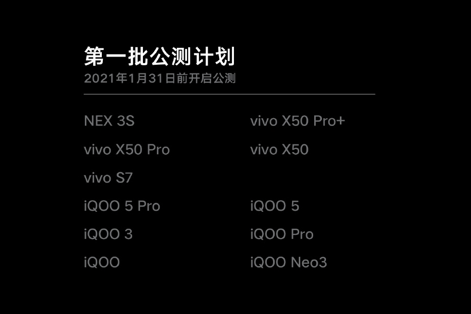 model vivo terima OriginOS