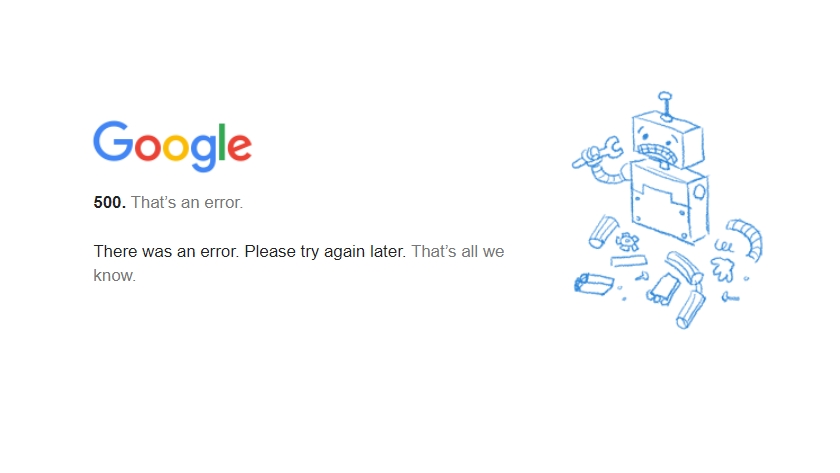 Gmail ada masalah
