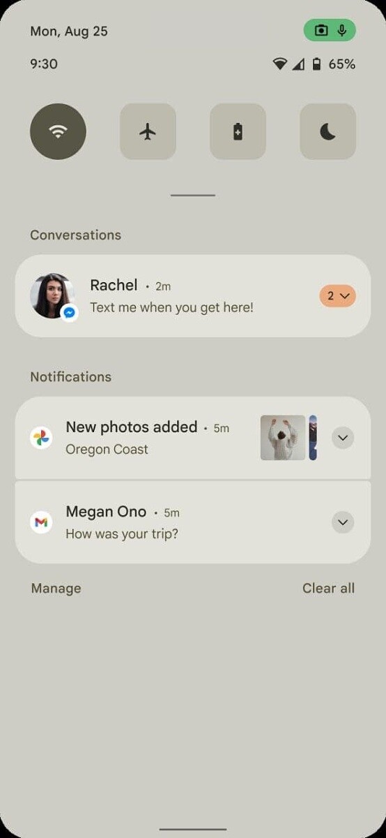 interface Android 12