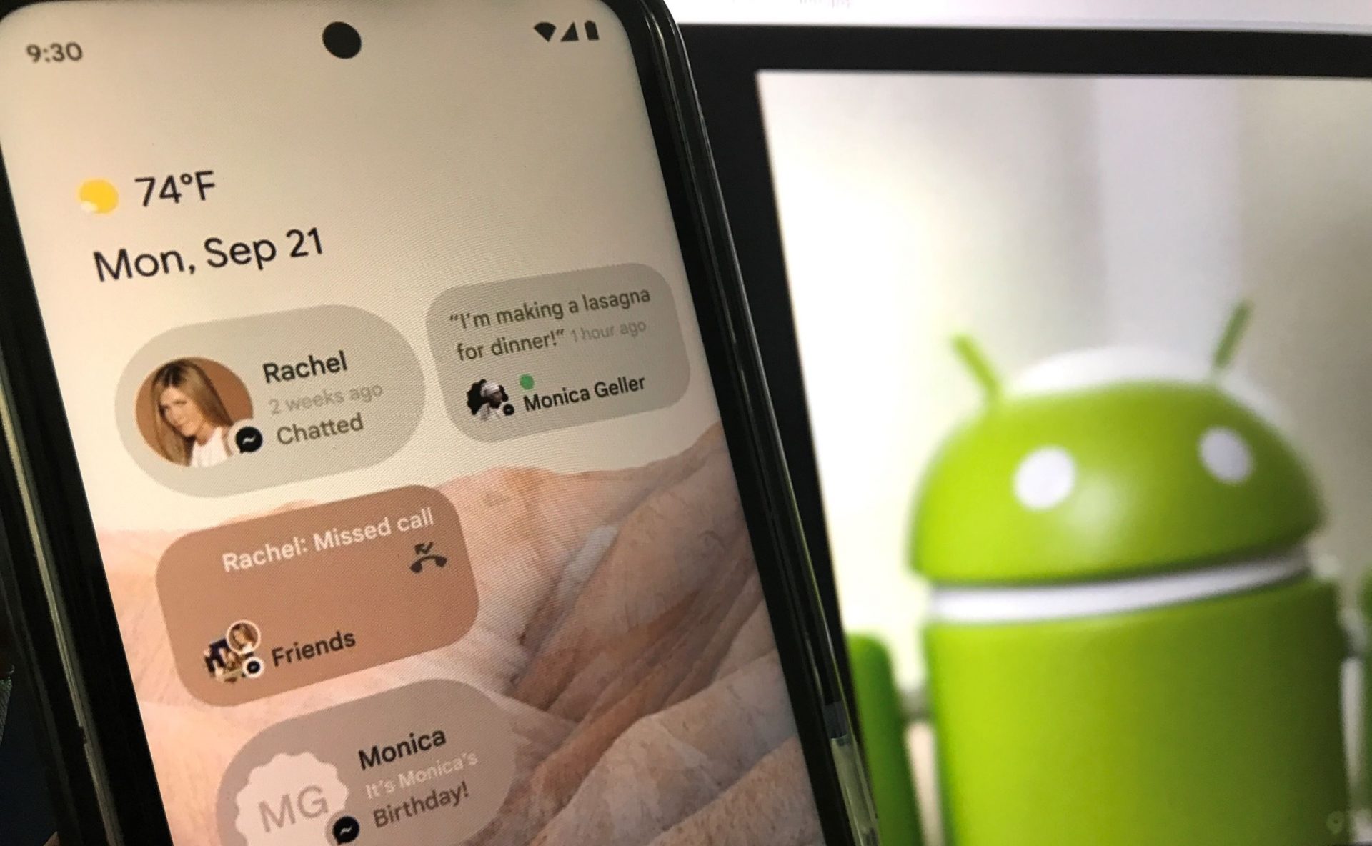 interface Android 12