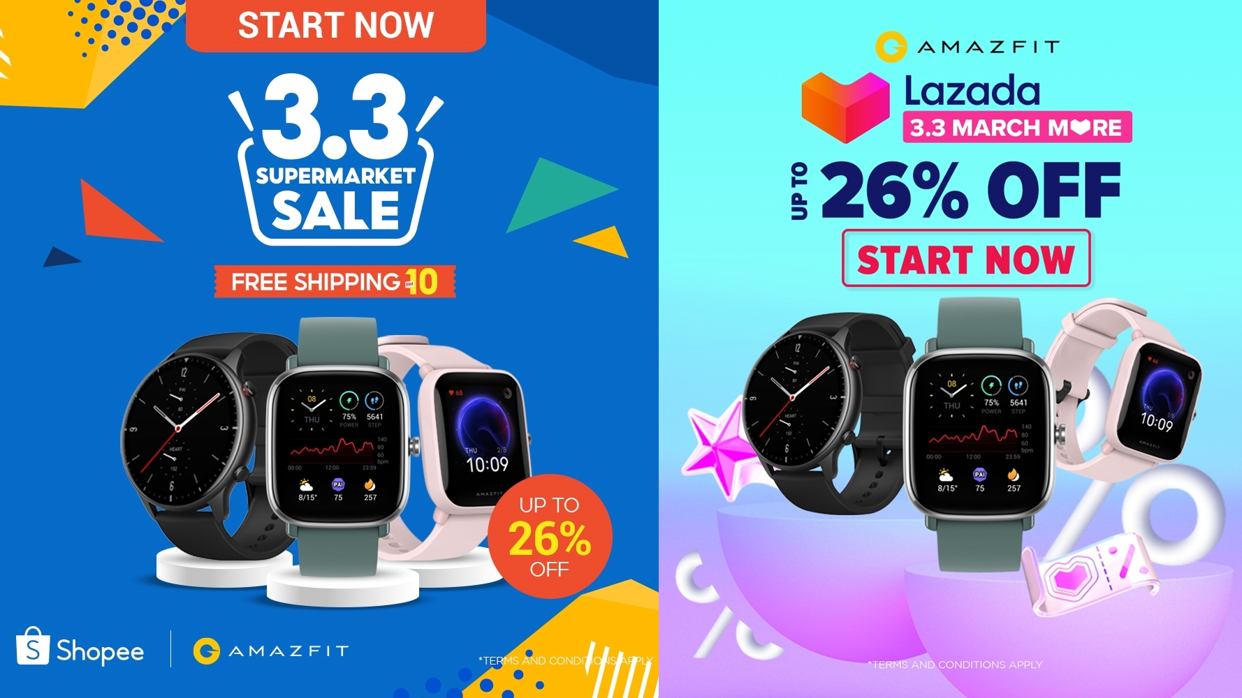 promosi Amazfit 3.3