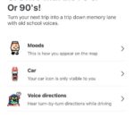 waze retro mode