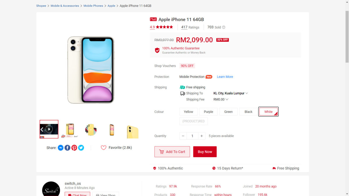 Promosi Shopee Apple